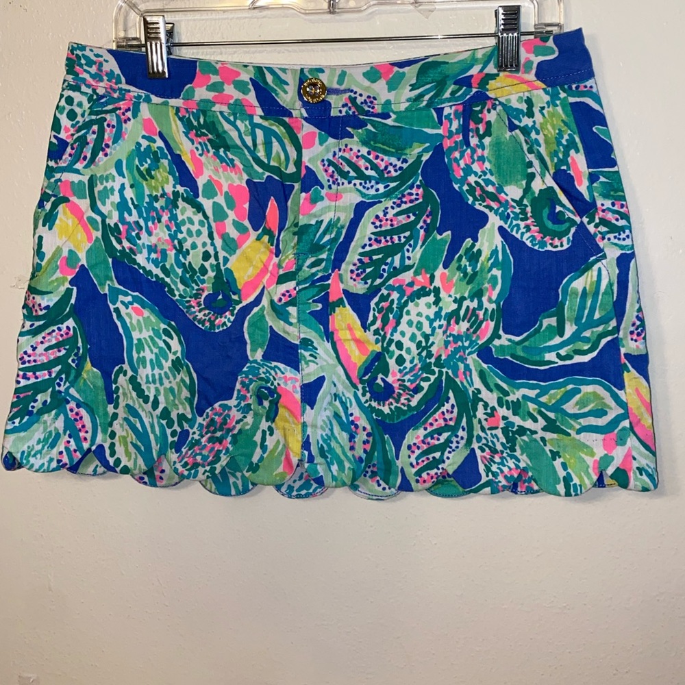 EUC Lilly Pulitzer Lorelei Skort Size 6